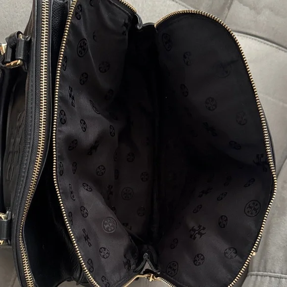 Tory Burch Black Leather Shoulder Bag - Picture 10 of 11